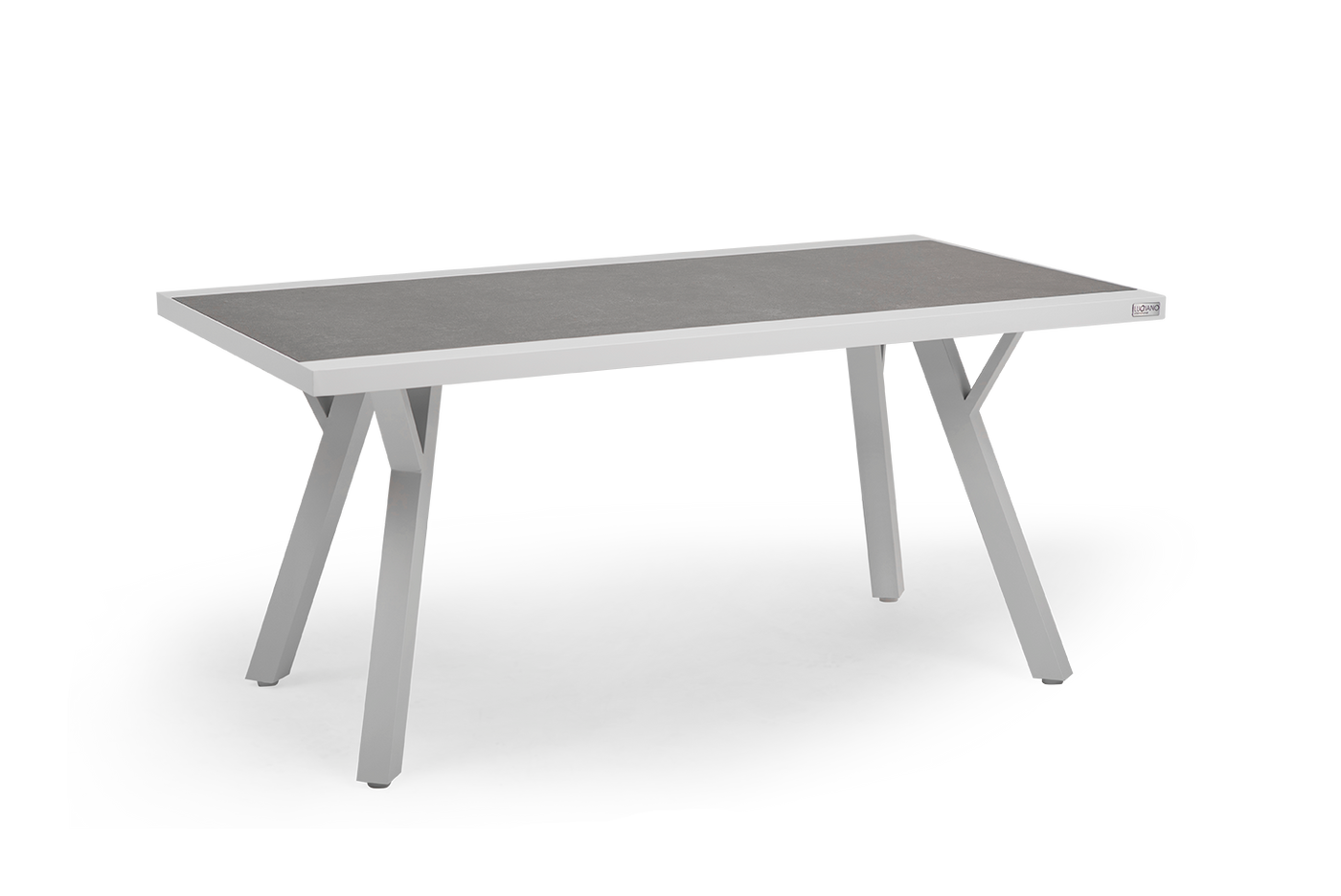 שולחן אלומיניום בשילוב גרניט פורצלן