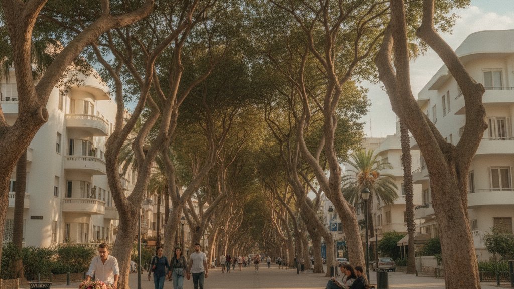 המדריך של לוצ'יאנו לגוש דן — שדרות רוטשילד תל אביב