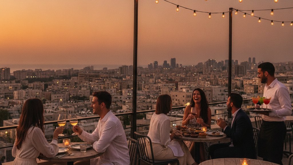 מסעדות גג בתל אביב — מסעדות עם נוף